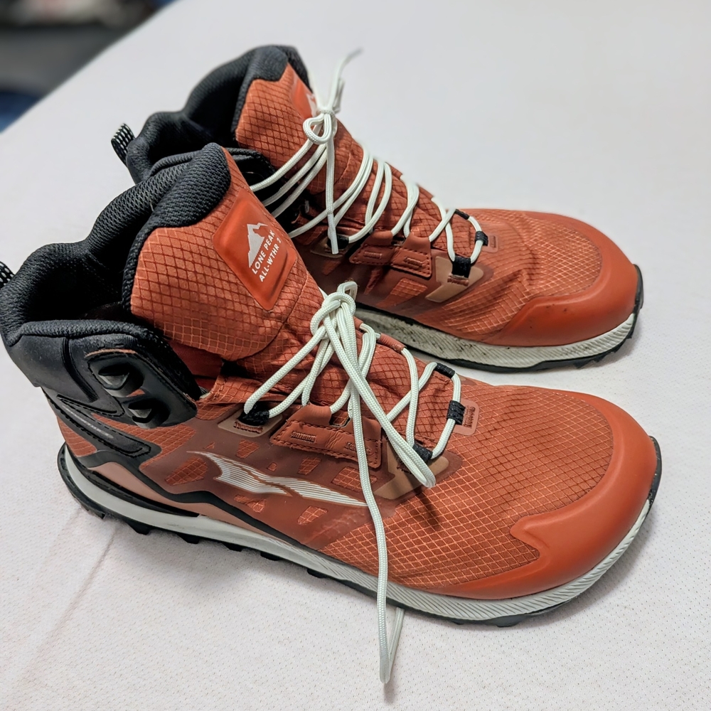 Altra Men's Athletic Shoes - Orange ( Dark Clay)and Black - Picture 12 of 12